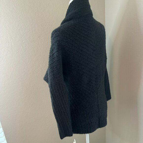 NWT Black Anthropologie Sleeping on Snow Chunky Cardigan - Picture 6 of 11